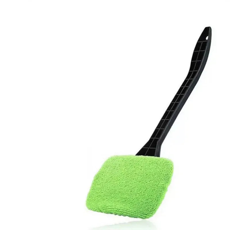 Car Window Cleaning Brush – Microfiber, Long Handle