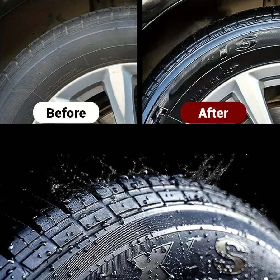 Black Shiny Tire Wax – Long-Lasting Protection