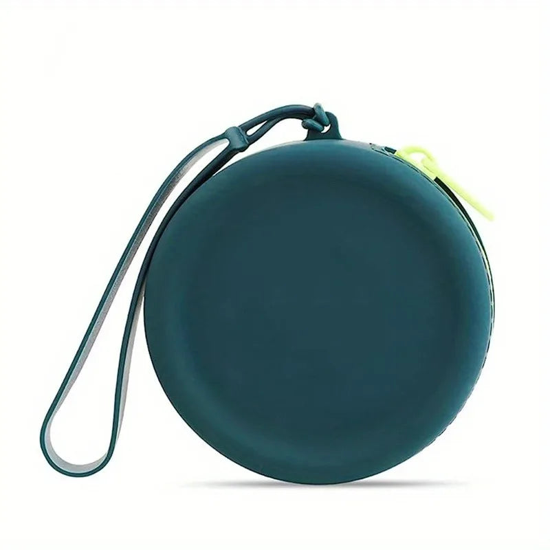 Silicone Dog Food Bag – Portable Outdoor Treat Pouch