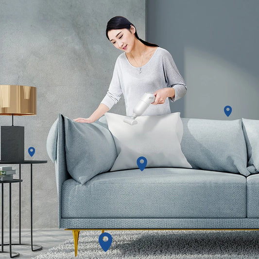 8000Pa Car Vacuum Cleaner Handheld Wireless Portable Strong Suction Low Noise Pet Cat Hair Vacuum Cleaners For Cars Home