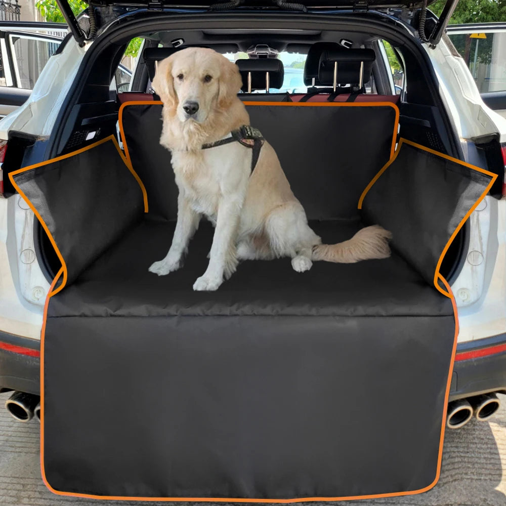 Waterproof Dog Car Trunk Mat – 600D Oxford, SUV Cargo Liner