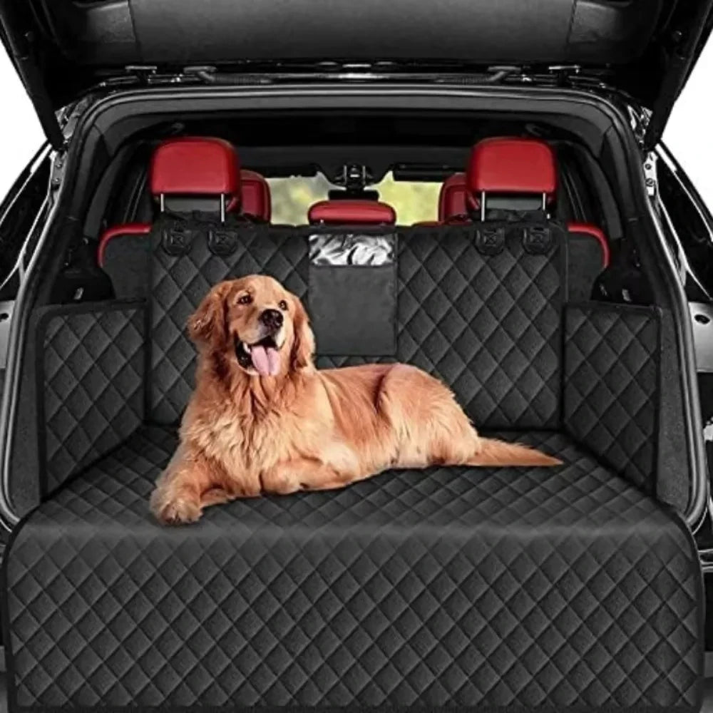 Waterproof Dog Car Seat Cover for SUV – Wear-Resistant Nylon Liner