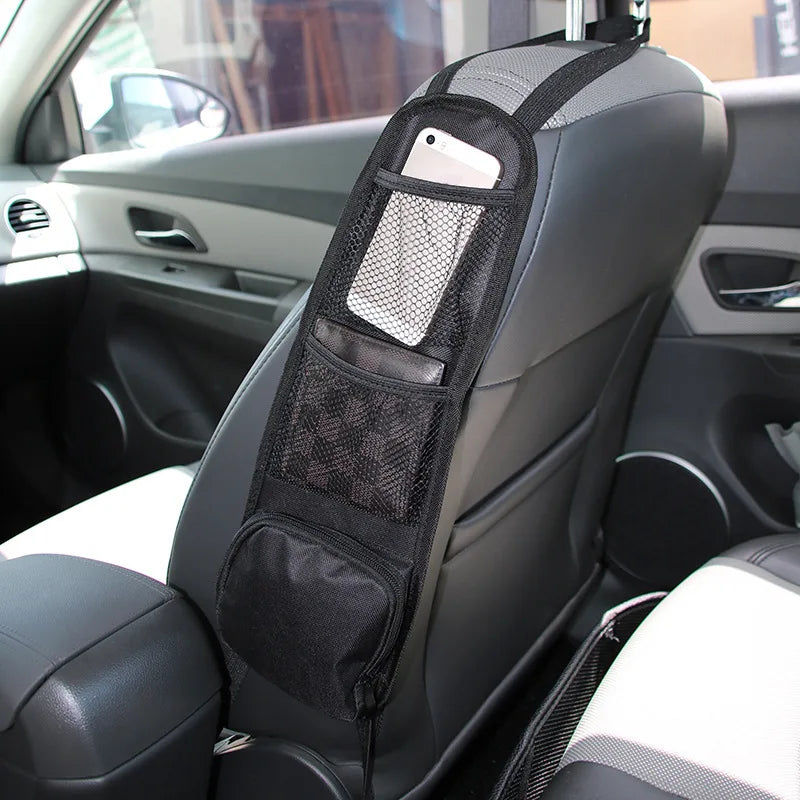 Car Backseat Organizer with Tablet Holder & Storage Pockets