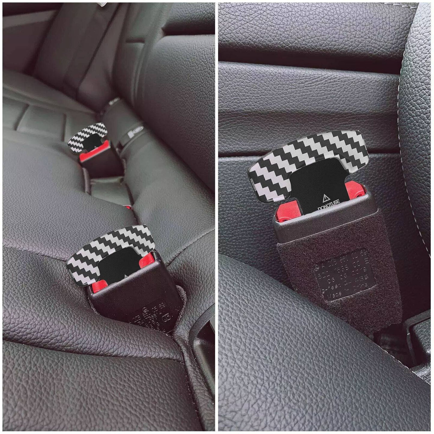 2x Car Seat Belt Clips Car Seat Belt-Universal Car Seat For Most Vehicles