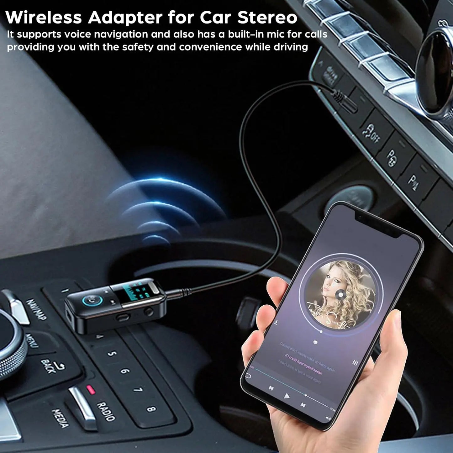 Bluetooth 5.4 Audio Adapter – Transmitter & Receiver