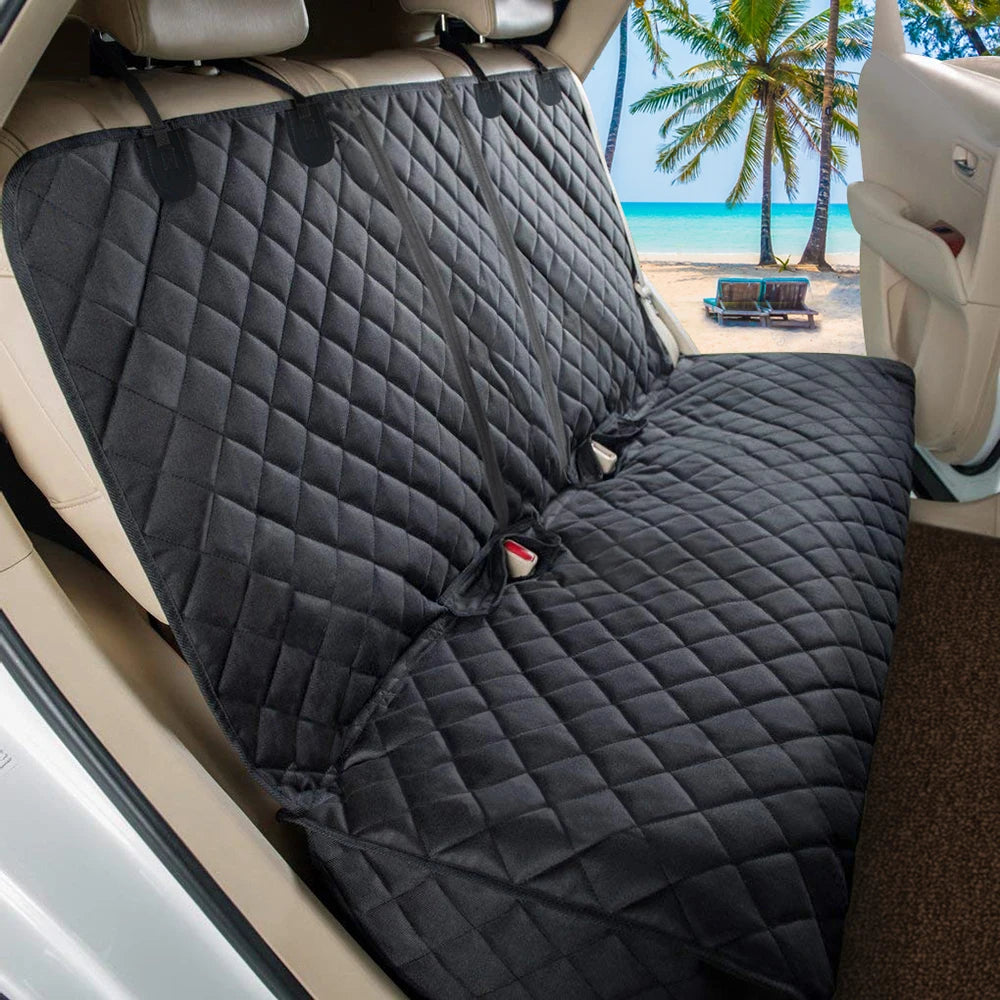 Dog Car Seat Cover with Armrest Access – Waterproof, Universal Fit