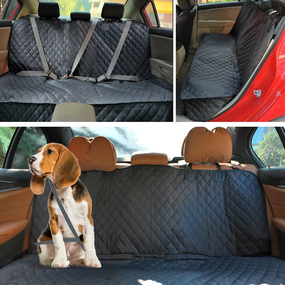 Dog Car Seat Cover with Armrest Access – Waterproof, Universal Fit