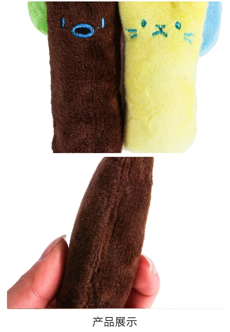 Catnip Plush Chew Toys – Teeth Grinding, Interactive