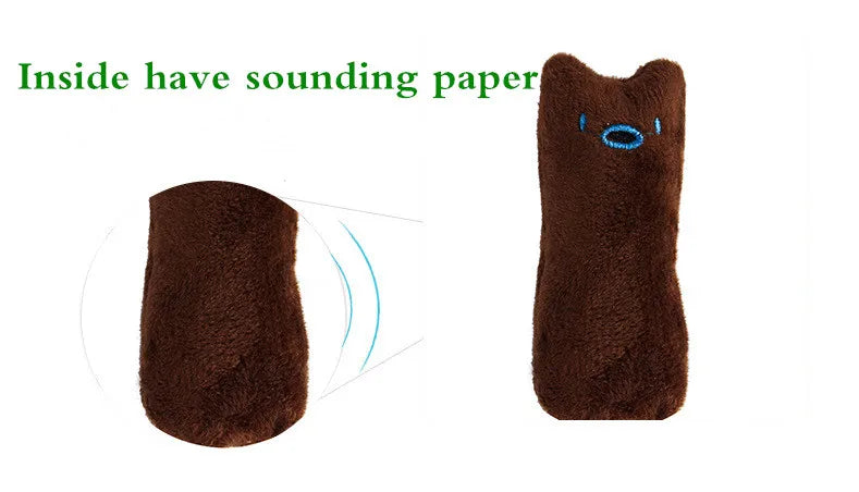 Catnip Plush Chew Toys – Teeth Grinding, Interactive