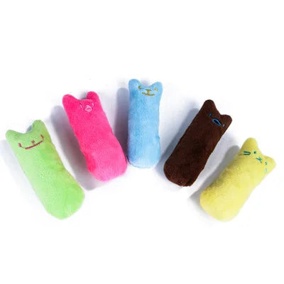 Catnip Plush Chew Toys – Teeth Grinding, Interactive