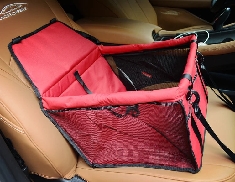 Carrier Dog Car Seat Cover Pet Transport Dog Carrier Car Folding Hammock Pet Carriers Bag For Small  Dogs autogamic for dogs