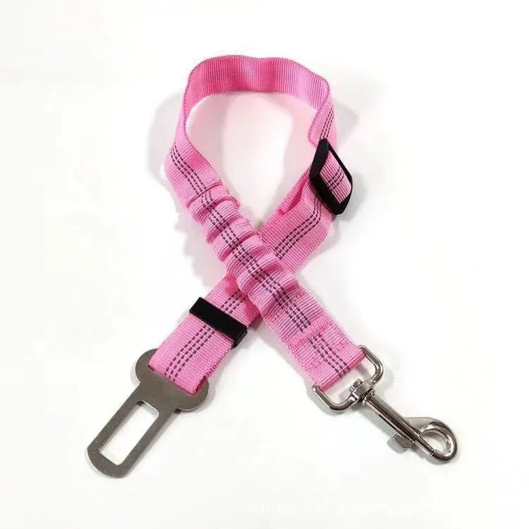 Retractable Dog Car Harness Set with Adjustable Seatbelt, Nylon Pet Safety Tether, Dog Car Harness, With Pet Folding Bowl