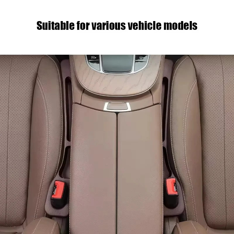 EVA Car Seat Gap Filler with Storage Grooves – 2pcs