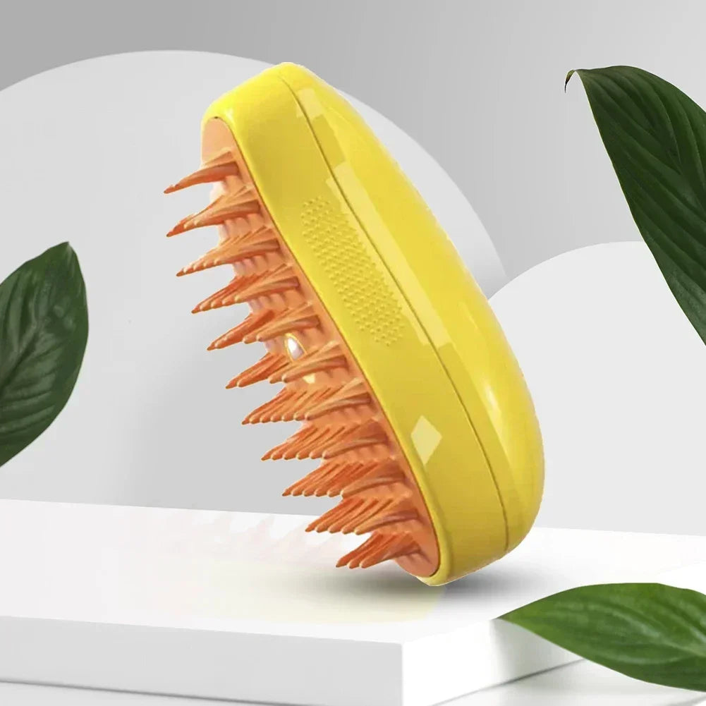 1~2pcs Steam Pet Brush 3-in-1 Massage Dog Steamy Brush Spray Beauty Tangled and Loose Hair Removal Cats Grooming Comb Dogs