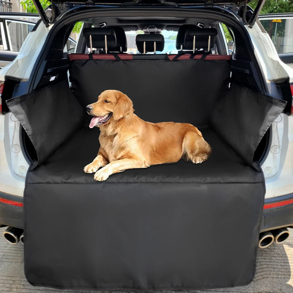 Waterproof Dog Car Trunk Mat – 600D Oxford, SUV Cargo Liner