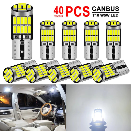 T10 W5W Canbus LED Bulbs – 26SMD, 400LM, 6500K White
