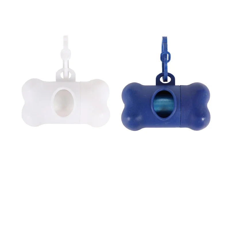 Bone-Shaped Dog Poop Bag Dispenser – Plastic, Universal