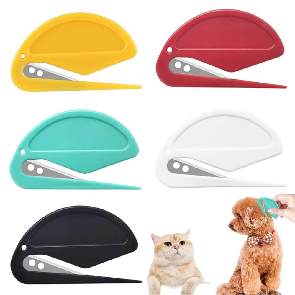 Pet Knotting Comb for Dogs Cats Painless Hair Knot Open Comb Fur Shedding Grooming Tool Effective Knot Remover Pet Supplies