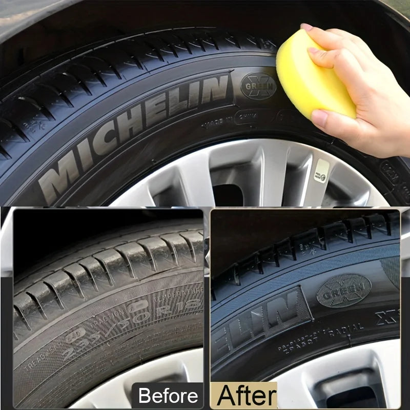 Black Shiny Tire Wax – Long-Lasting Protection
