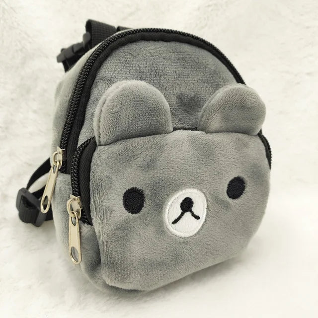 Cute Pet Backpack – Nylon Snack & Treat Bag, 11x14cm