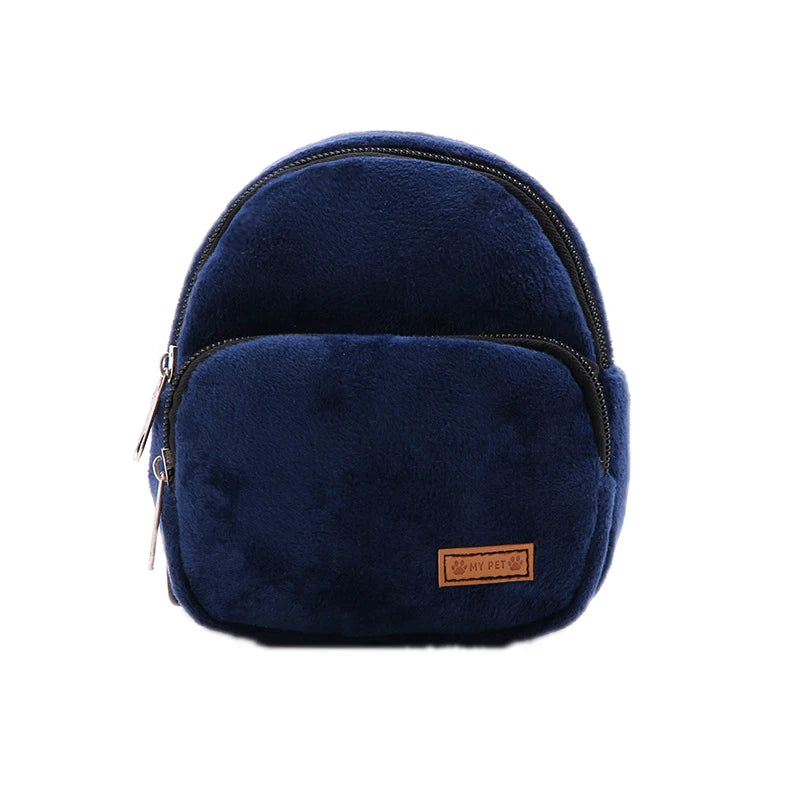 Cute Pet Backpack – Nylon Snack & Treat Bag, 11x14cm