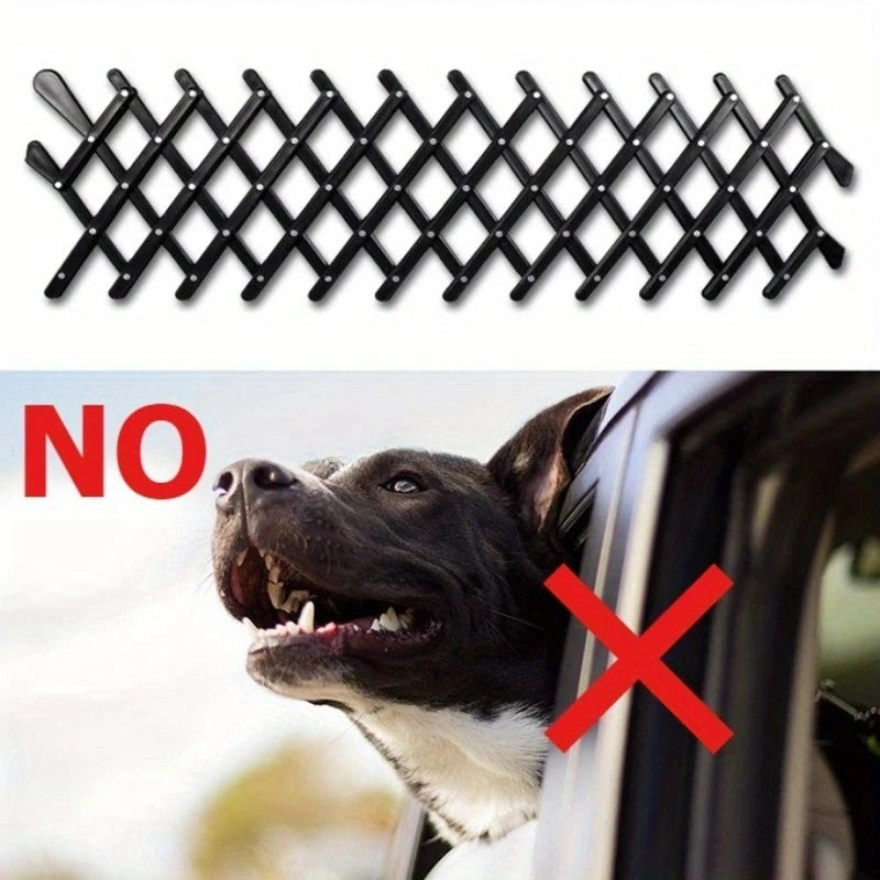 Dog Car Window Vent Guard – Pet Safety Grill for Cars, Trucks & SUVs