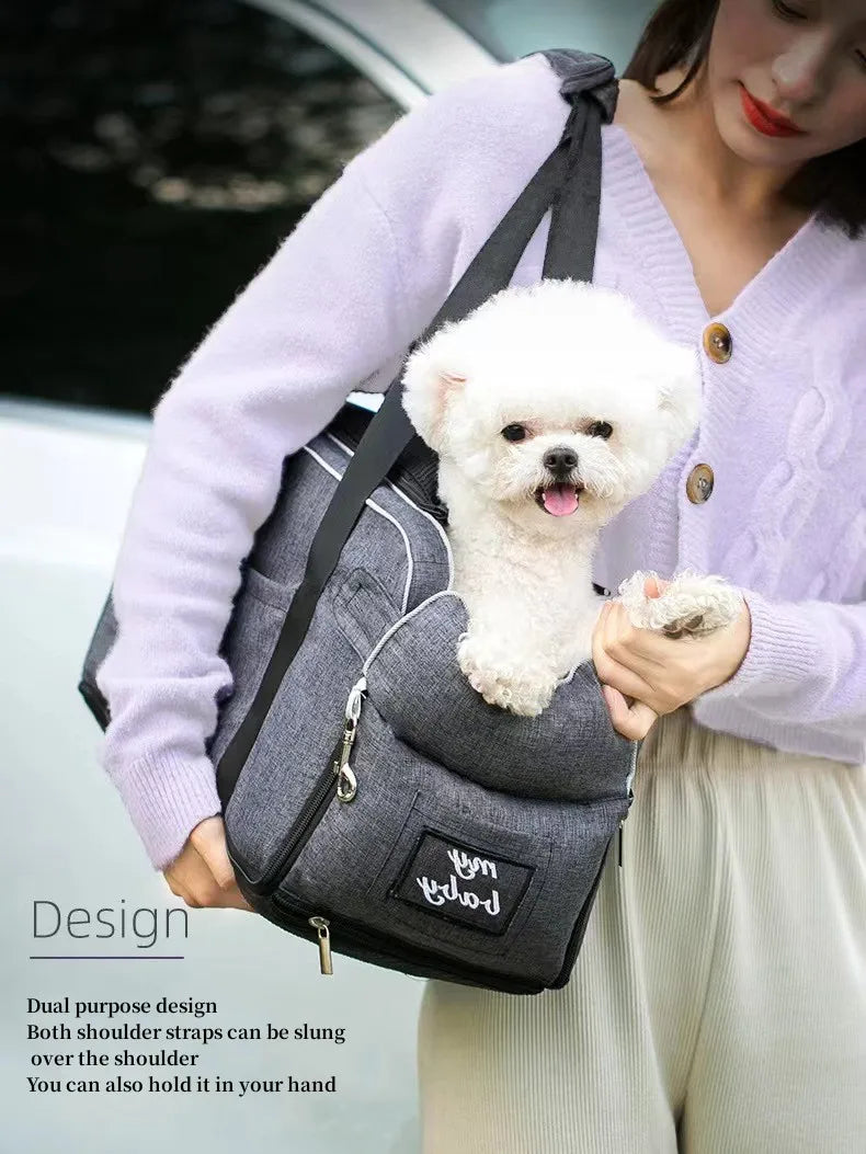 Portable Dog Bed Central Control Car Safety Pet Seat Transport Dog Carrier Protector For Dog Safety Travel Bag Dog Accessories