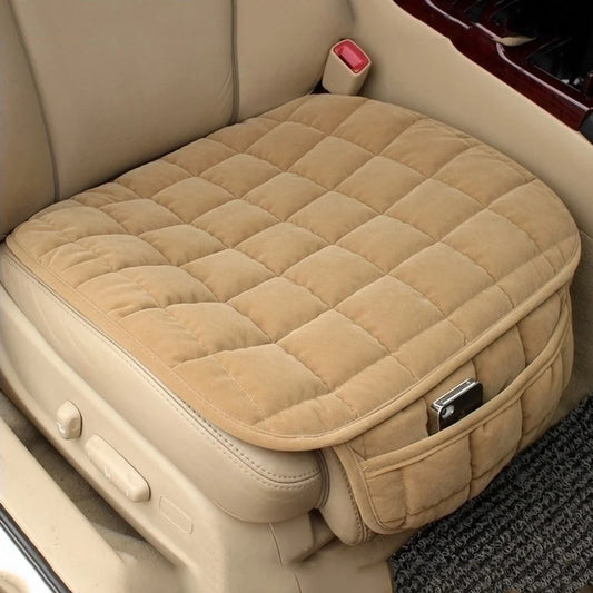 Winter Car Seat Cover Cushion – Anti-Slip, Universal Fit