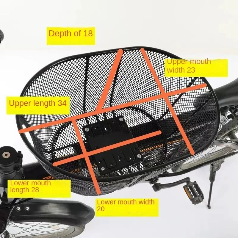 Bicycle Pet Basket Mountain Bike Shopping Basket Road Bike with Dog Cat with Bag Pet Products Dog Carriers & Bags