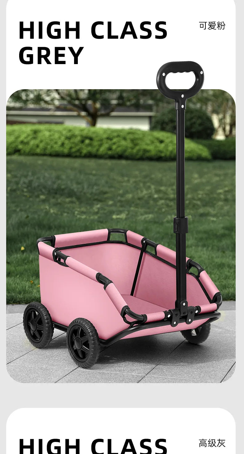 Pet Stroller for Dogs To Go Out Foldable Lightweight Small and Medium-sized Dog Stroller for Walking Dogs