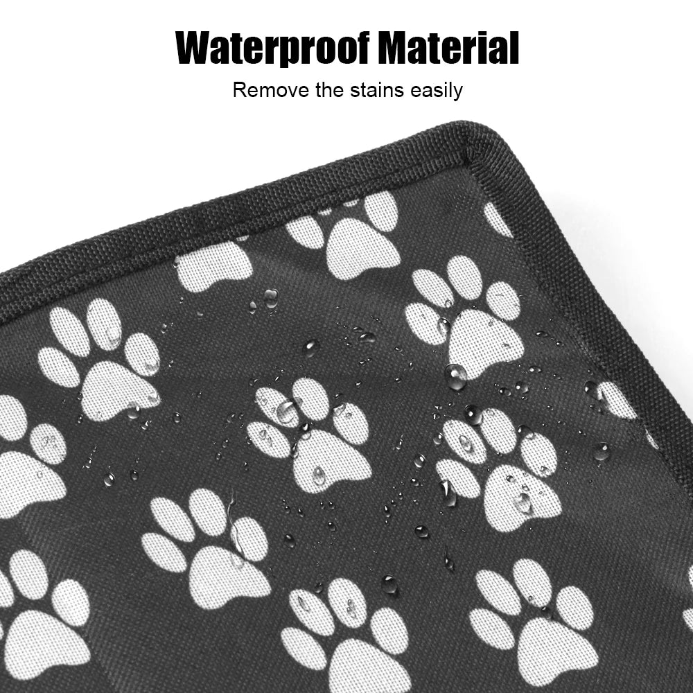 Dog Car Rear Seat Cover Mat – Waterproof, Universal