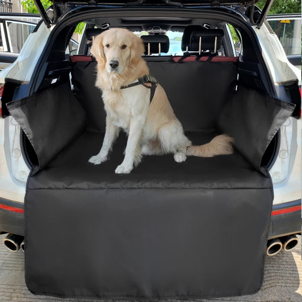 Waterproof Dog Car Trunk Mat – 600D Oxford, SUV Cargo Liner