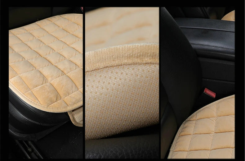 Winter Car Seat Cover Cushion – Anti-Slip, Universal Fit