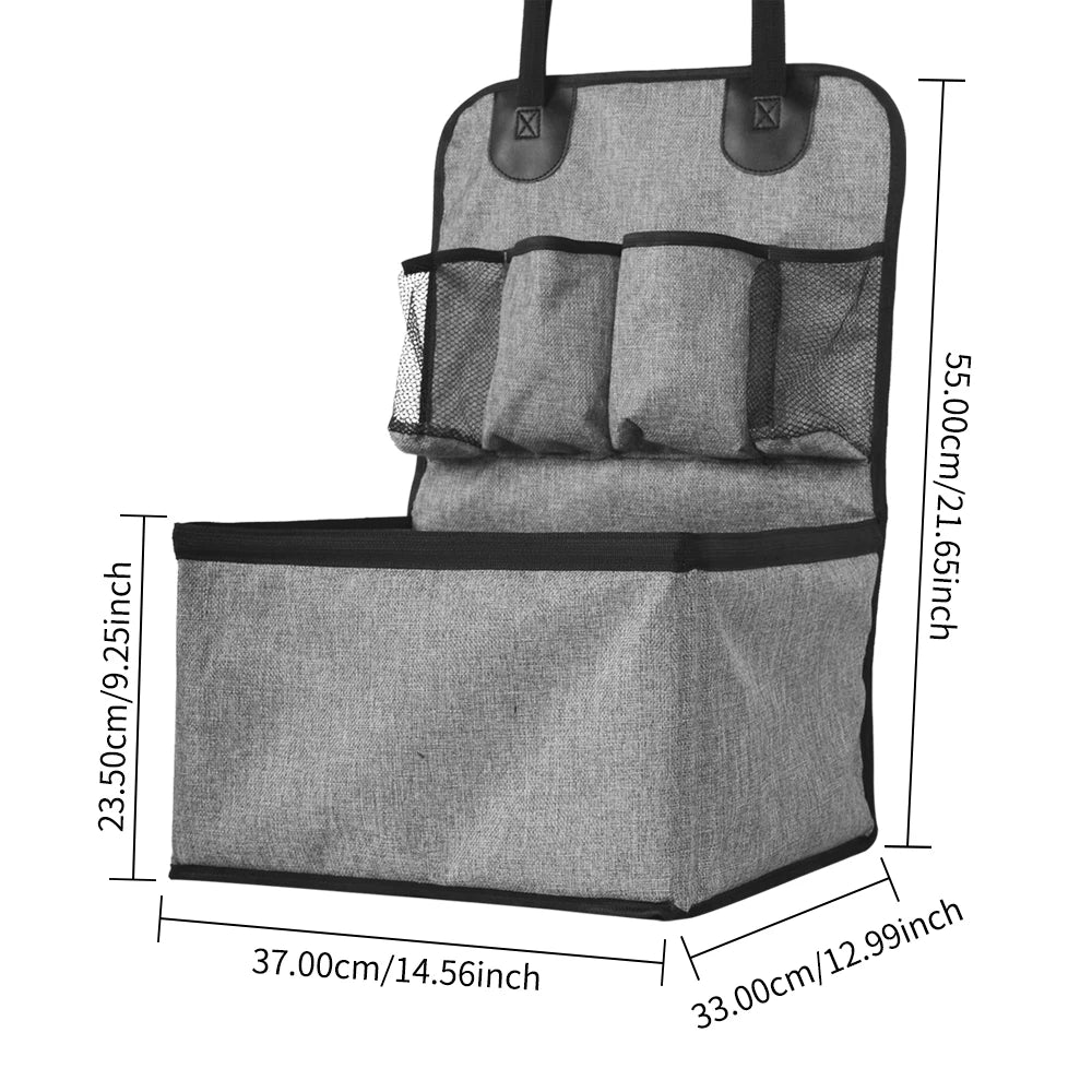 Dog Booster Car Seat with Storage Pockets – Small to Medium Dogs