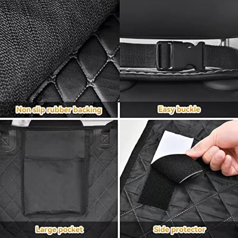 Waterproof Dog Car Seat Cover for SUV – Wear-Resistant Nylon Liner