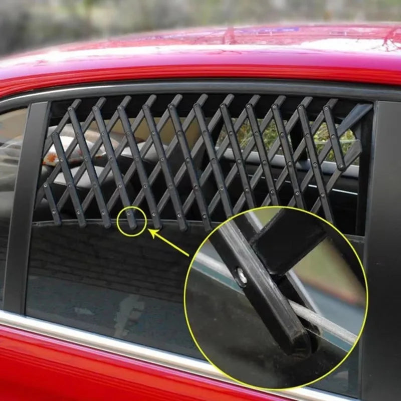 Dog Car Window Vent Guard – Pet Safety Grill for Cars, Trucks & SUVs