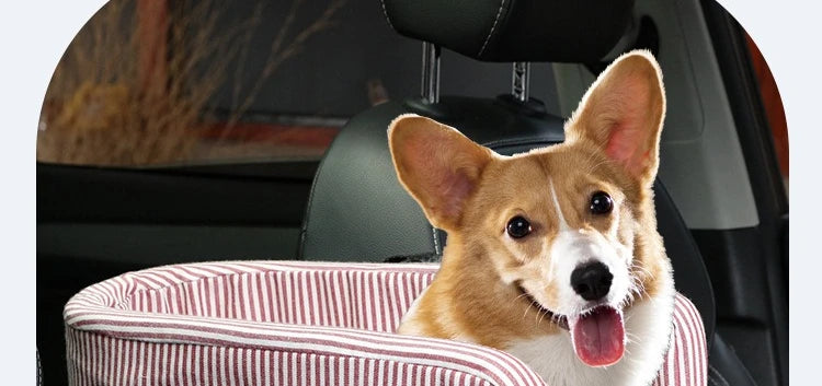 New Car Center Console Pet Bed for Dogs Cats Safe Travel Portable Seat Central Control Safety Seat