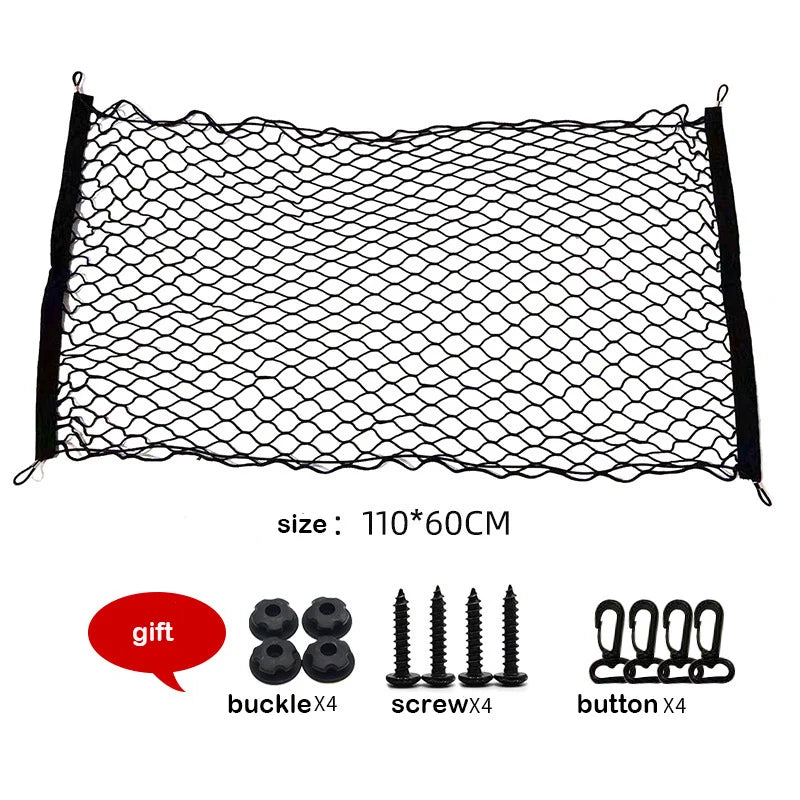 dog insulation mesh Car boot fence durable and sturdy elastic insulation mesh pet safety fence for any vehicle