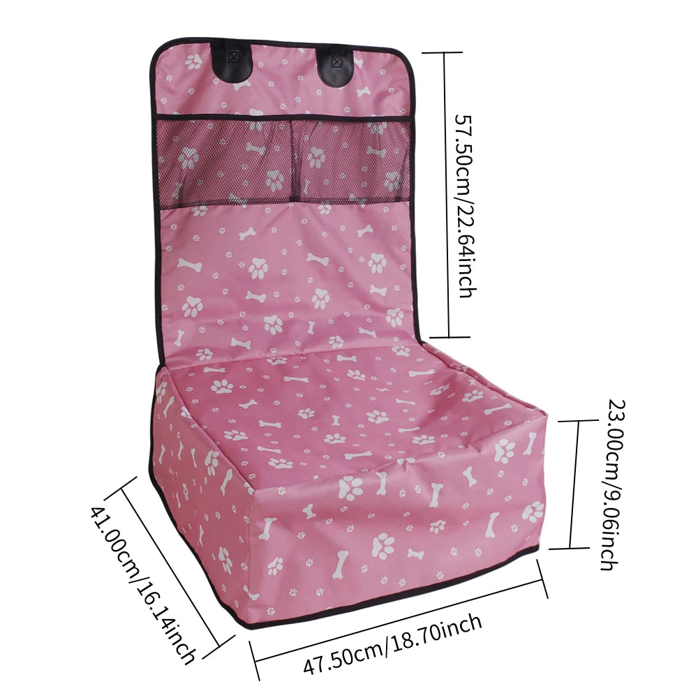Dog Car Front Seat Cover – Waterproof & Scratch-Resistant