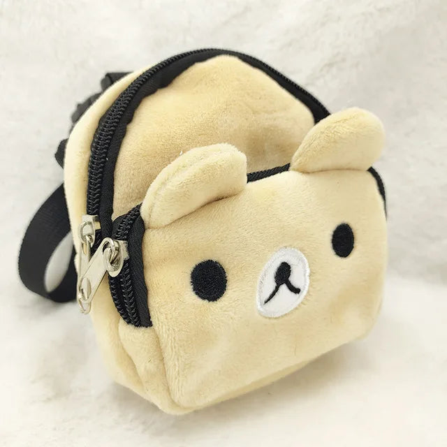 Cute Pet Backpack – Nylon Snack & Treat Bag, 11x14cm