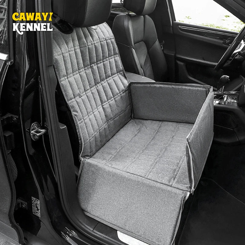 Waterproof Dog Car Seat Cover & Carrier Bag – Folding Hammock, All Breeds