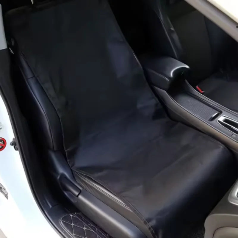 Universal Car Pet Seat Pad Waterproof Dirt Resistant Back Seat Cover Mat Solid Color Rear Seats Cushion for Cats Dogs