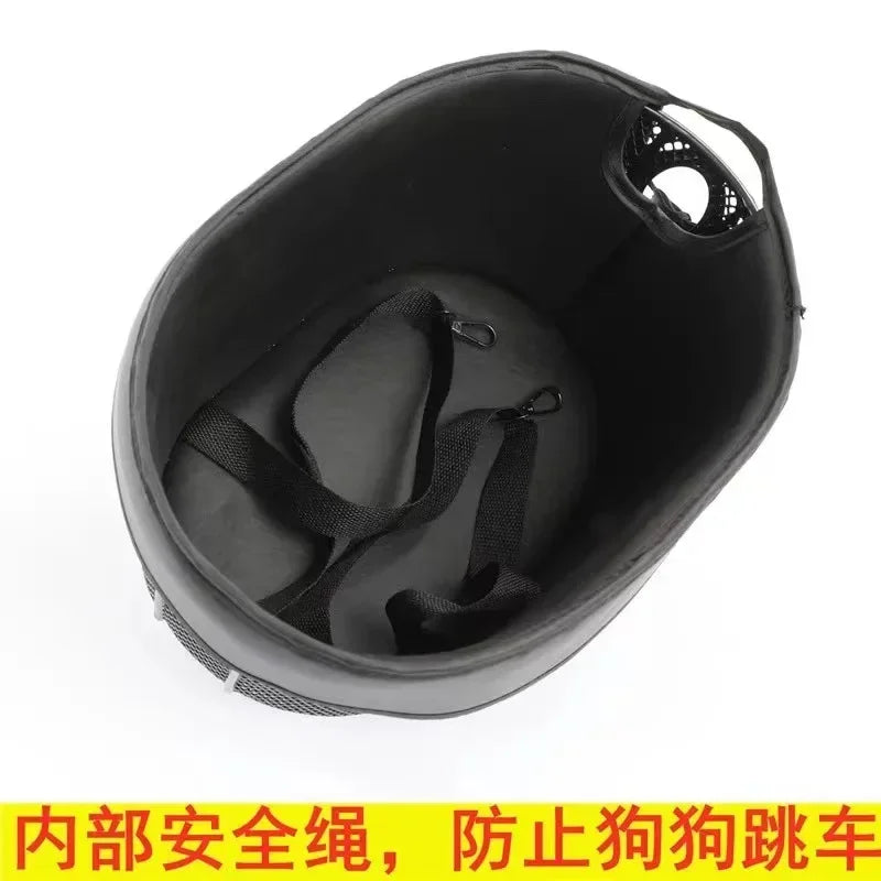 Bicycle Pet Basket Mountain Bike Shopping Basket Road Bike with Dog Cat with Bag Pet Products Dog Carriers & Bags