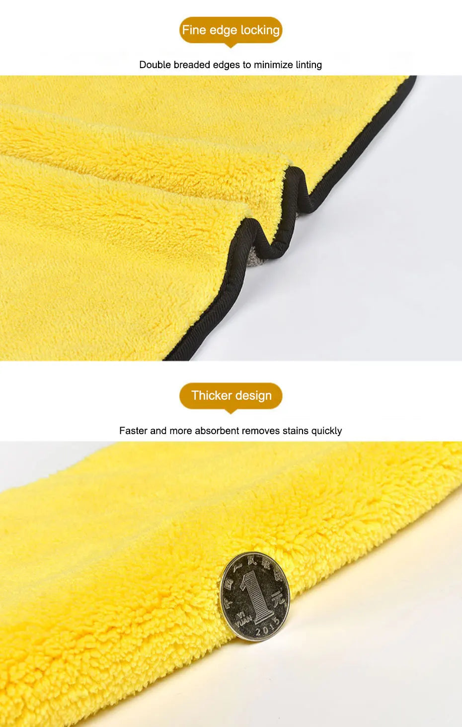 Microfiber Car Wash Towel – Multi-Size