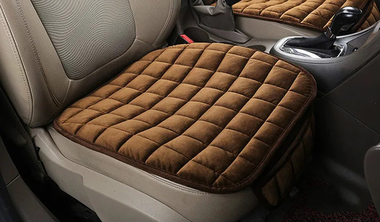 Winter Car Seat Cover Cushion – Anti-Slip, Universal Fit