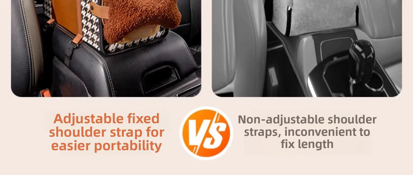 Car Dog Bed Center Console Pet Safety Seat Cushion for Cats Dog Cat Travel Car Accessories Carriers Dog Safety Kennel Armrest