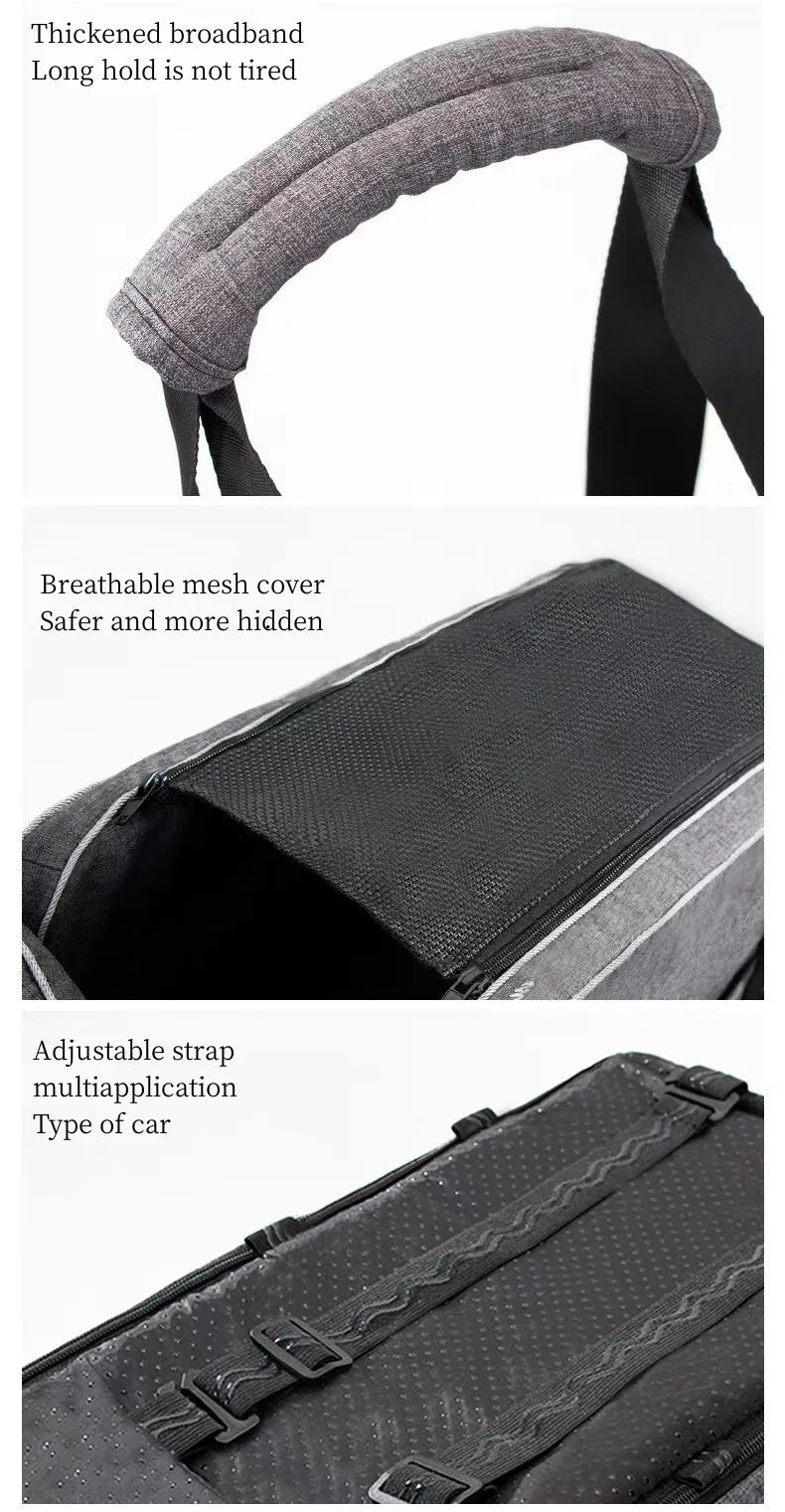 Portable Dog Bed Central Control Car Safety Pet Seat Transport Dog Carrier Protector For Dog Safety Travel Bag Dog Accessories