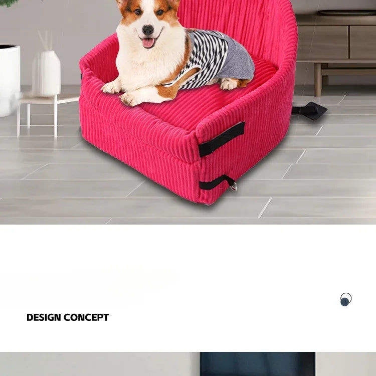 Pet Dog Car Seat Cover Assistant Seat Cushion for Car Seat Dog Beds Washable Travel Dog Transporte