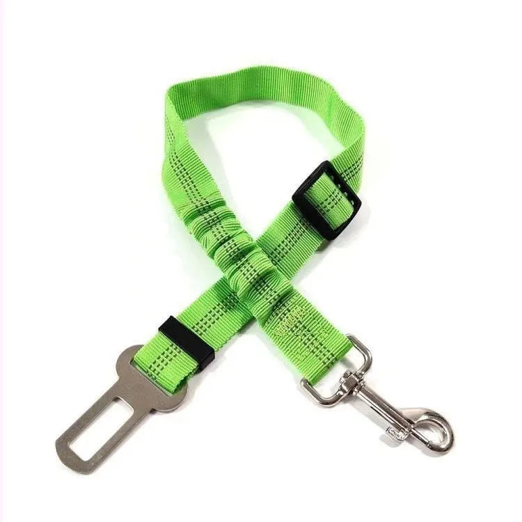 Retractable Dog Car Harness Set with Adjustable Seatbelt, Nylon Pet Safety Tether, Dog Car Harness, With Pet Folding Bowl