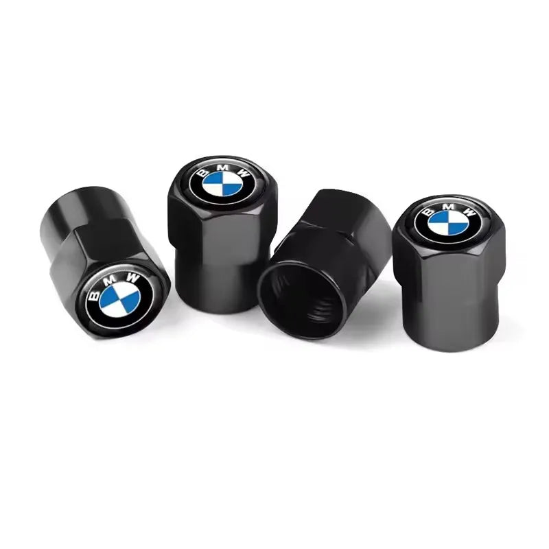 4Pcs Car Wheel Tire Valve Air Stem Cap Badge Decoration For Bmw M E61 F30 X1 E39 E60 E92 X3 F25 G30 X5 E53 E90 E46 X2 X6 E36 E70